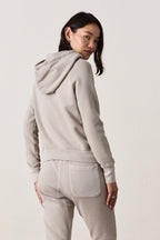 LISSE FITTED LOOP TERRY HOODY