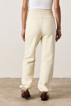 BLAKES RIB WAISTED COZY FLEECE SWEATPANT