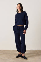 Zuma Cinch Waist Loop Terry Sweatshirt