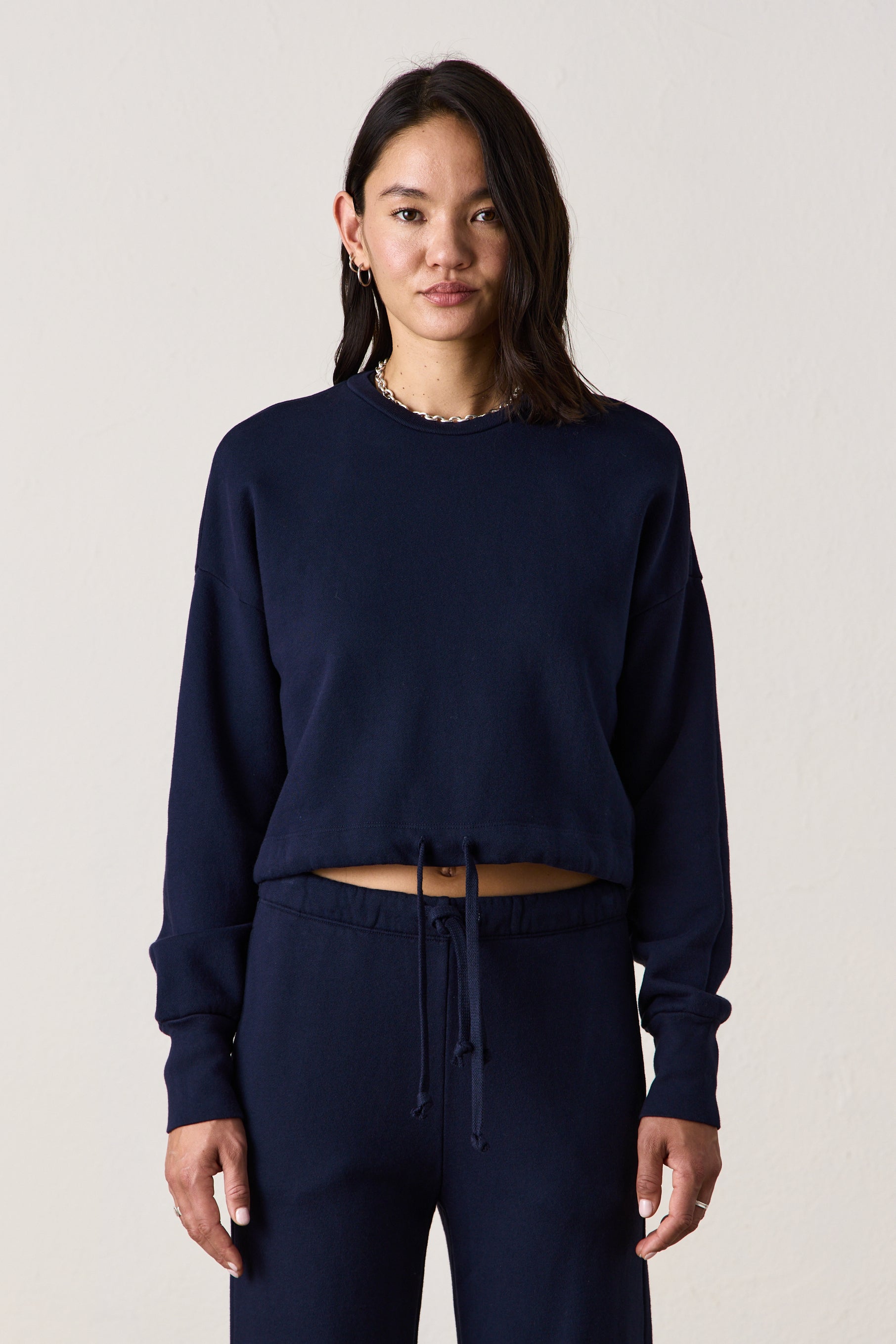 Zuma Cinch Waist Loop Terry Sweatshirt