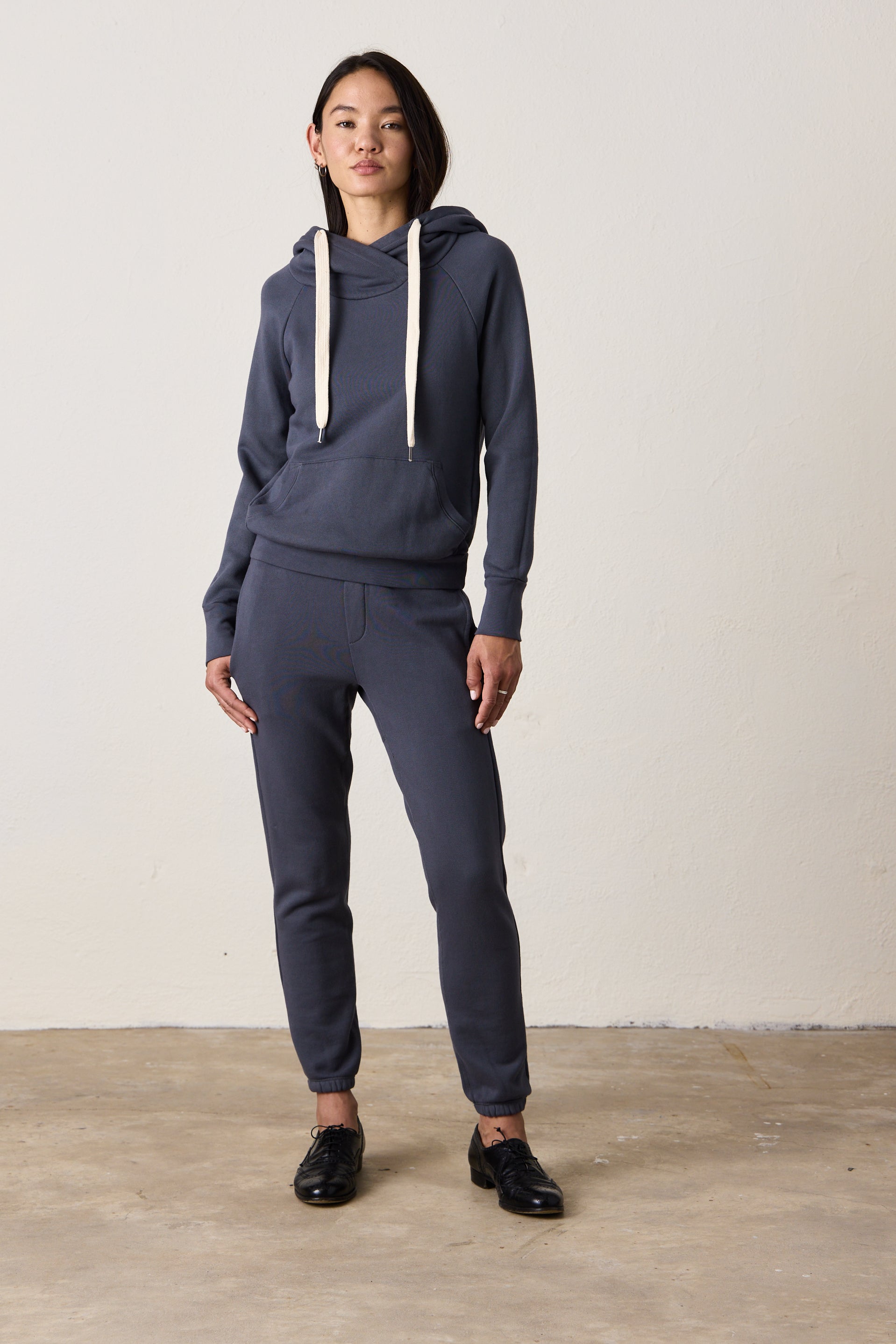 SAYDE SLIM LOOP TERRY SWEATPANT