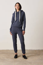 LISSE FITTED LOOP TERRY HOODY