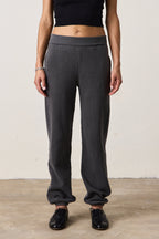 BLAKES RIB WAISTED COZY FLEECE SWEATPANT