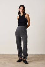 BLAKES RIB WAISTED COZY FLEECE SWEATPANT