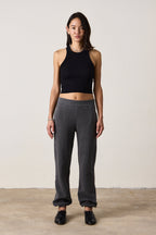 BLAKES RIB WAISTED COZY FLEECE SWEATPANT