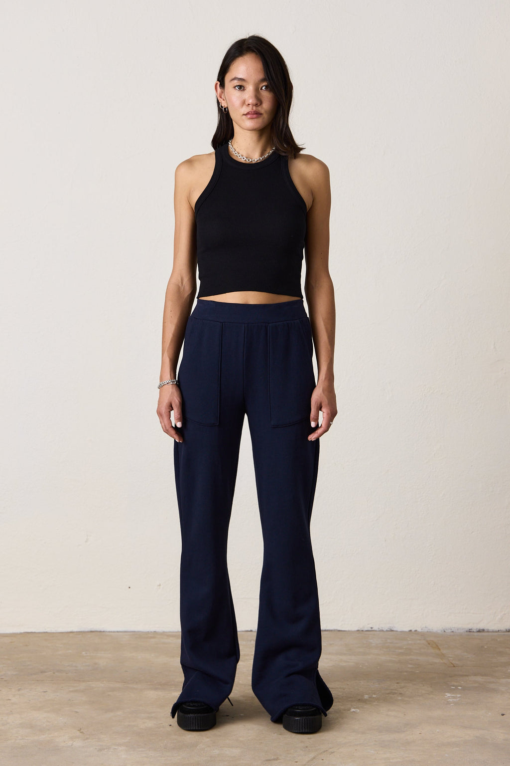Rusty Side Slit Loop Terry Sweatpant