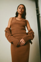 Valeria Cotton Sweater Tank