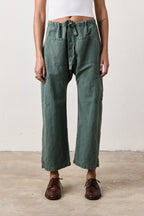CARLSON LINEN COTTON TIE PANT