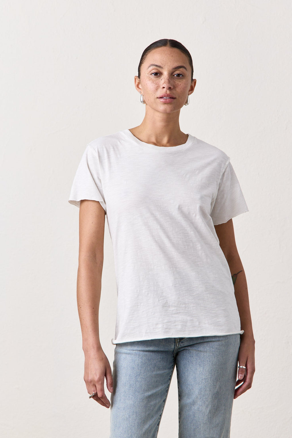 MOORE RELAXED SLUB JERSEY TEE