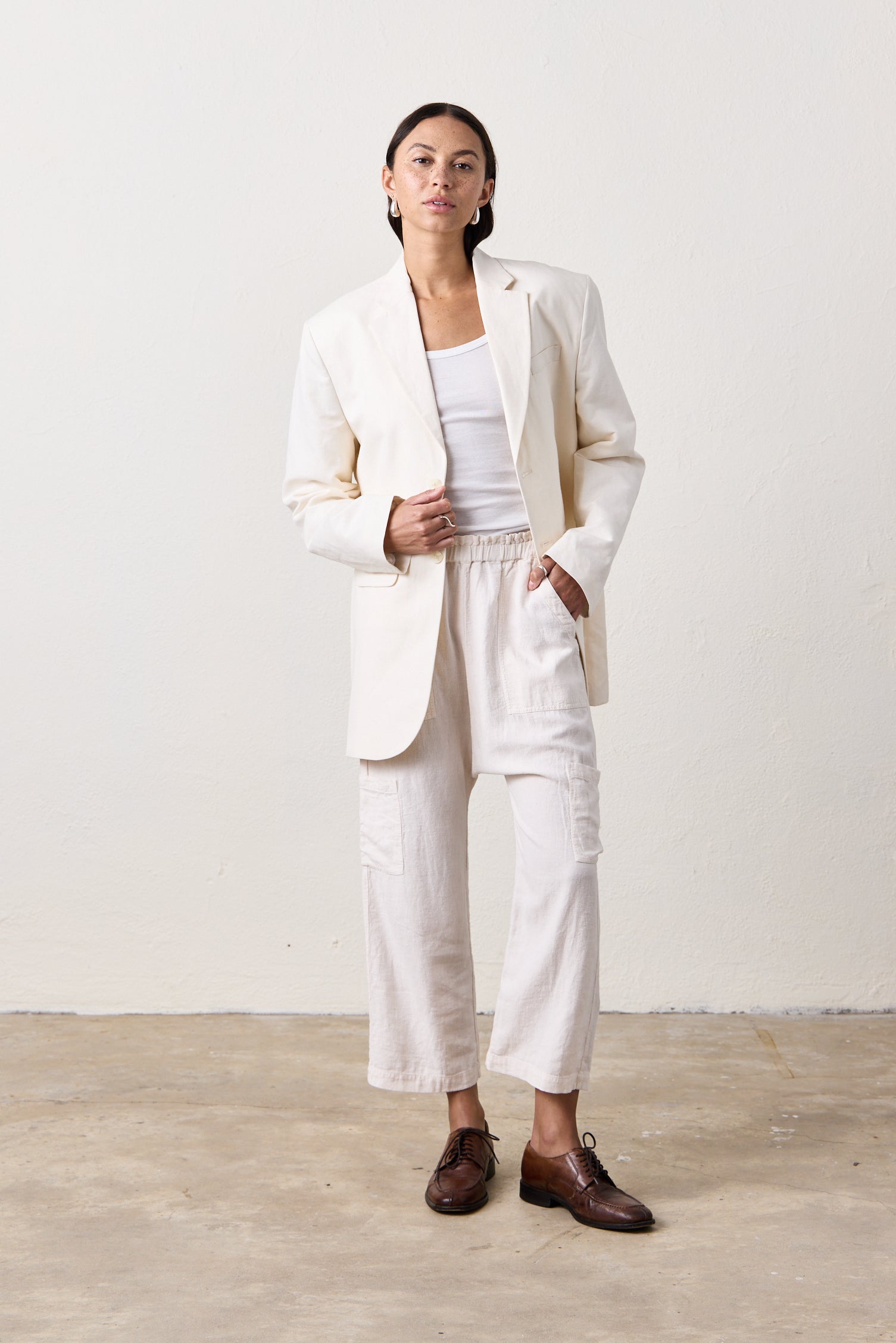 Kai Fitted Baby Rib Cami Tank