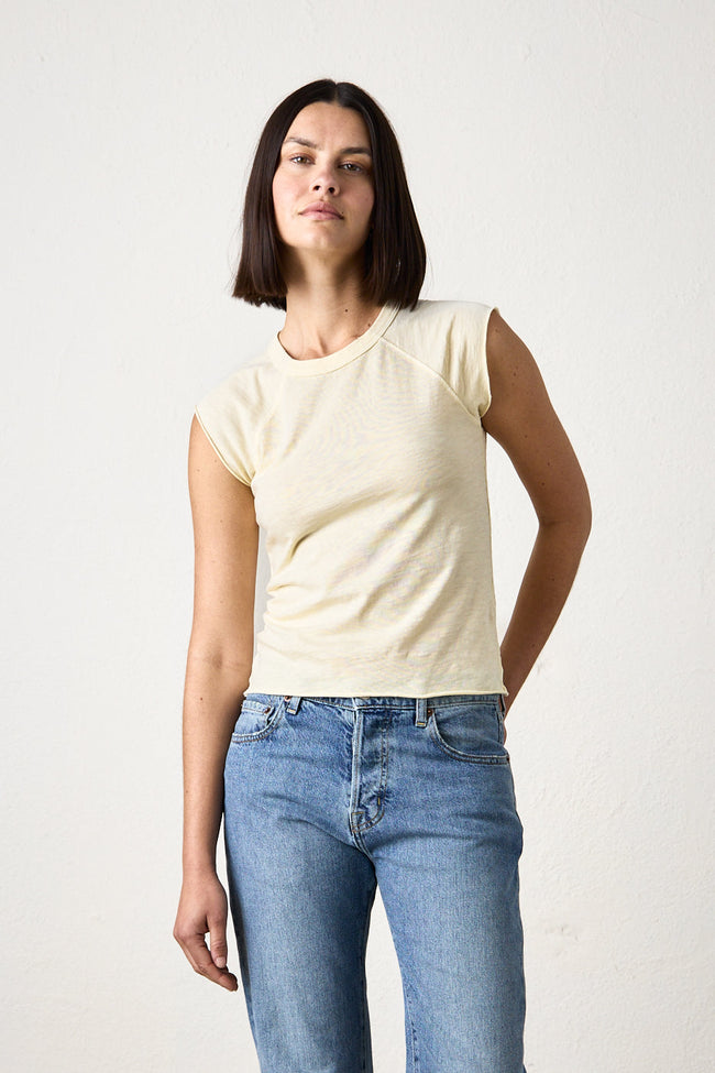CHLOE FITTED SLUB JERSEY TEE Hover Image