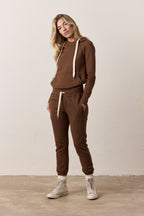 Lisse Fitted Loop Terry Hoodie