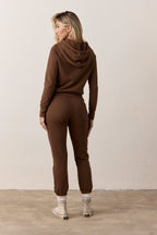 Lisse Fitted Loop Terry Hoodie