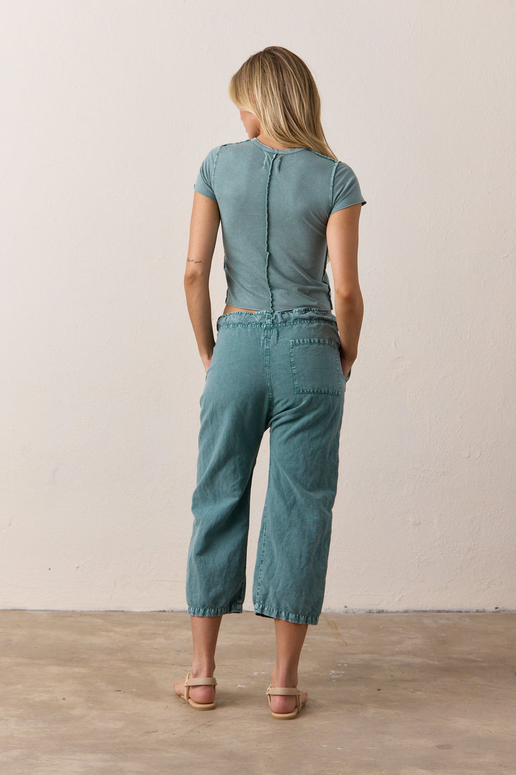 Tara Lux Jersey Mini Crew Tee