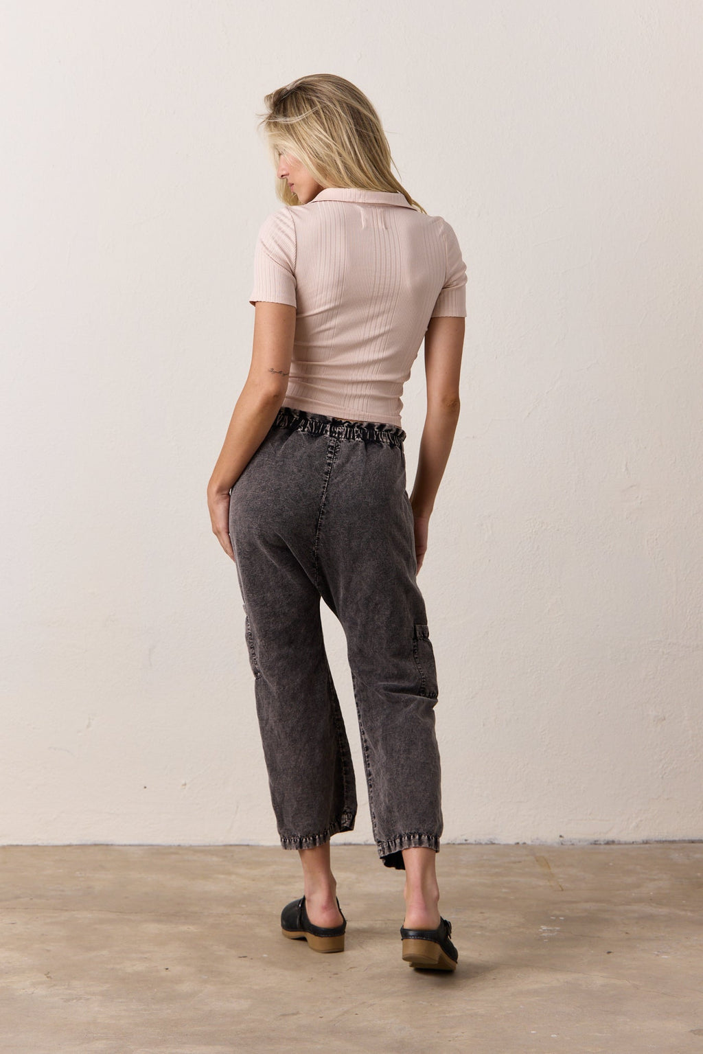 Shailey Paperbag Waist Linen Cotton Pant