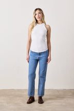 Alexa Fitted Rib Tank