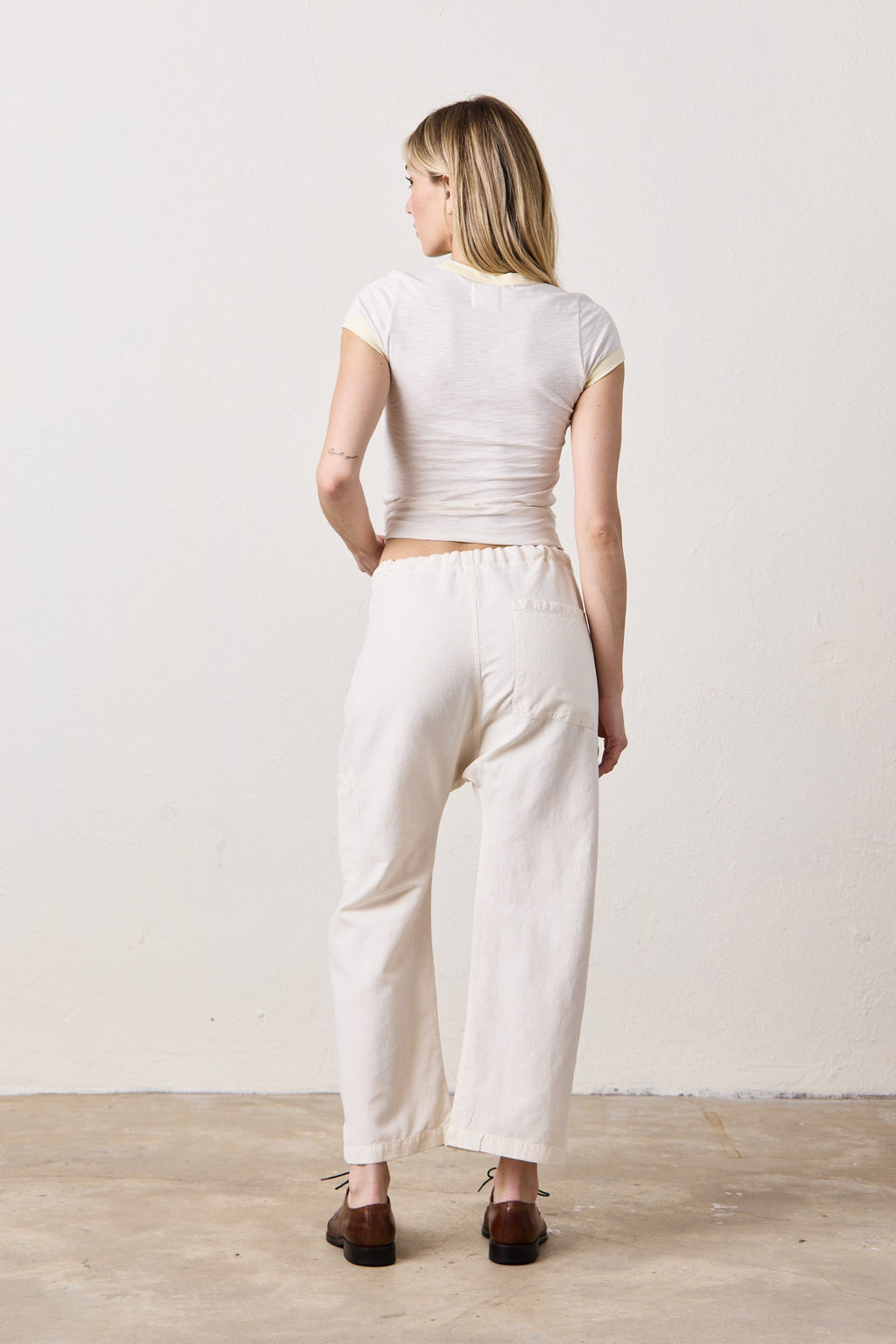 Bodhi Slub Jersey Ringer Baby Tee