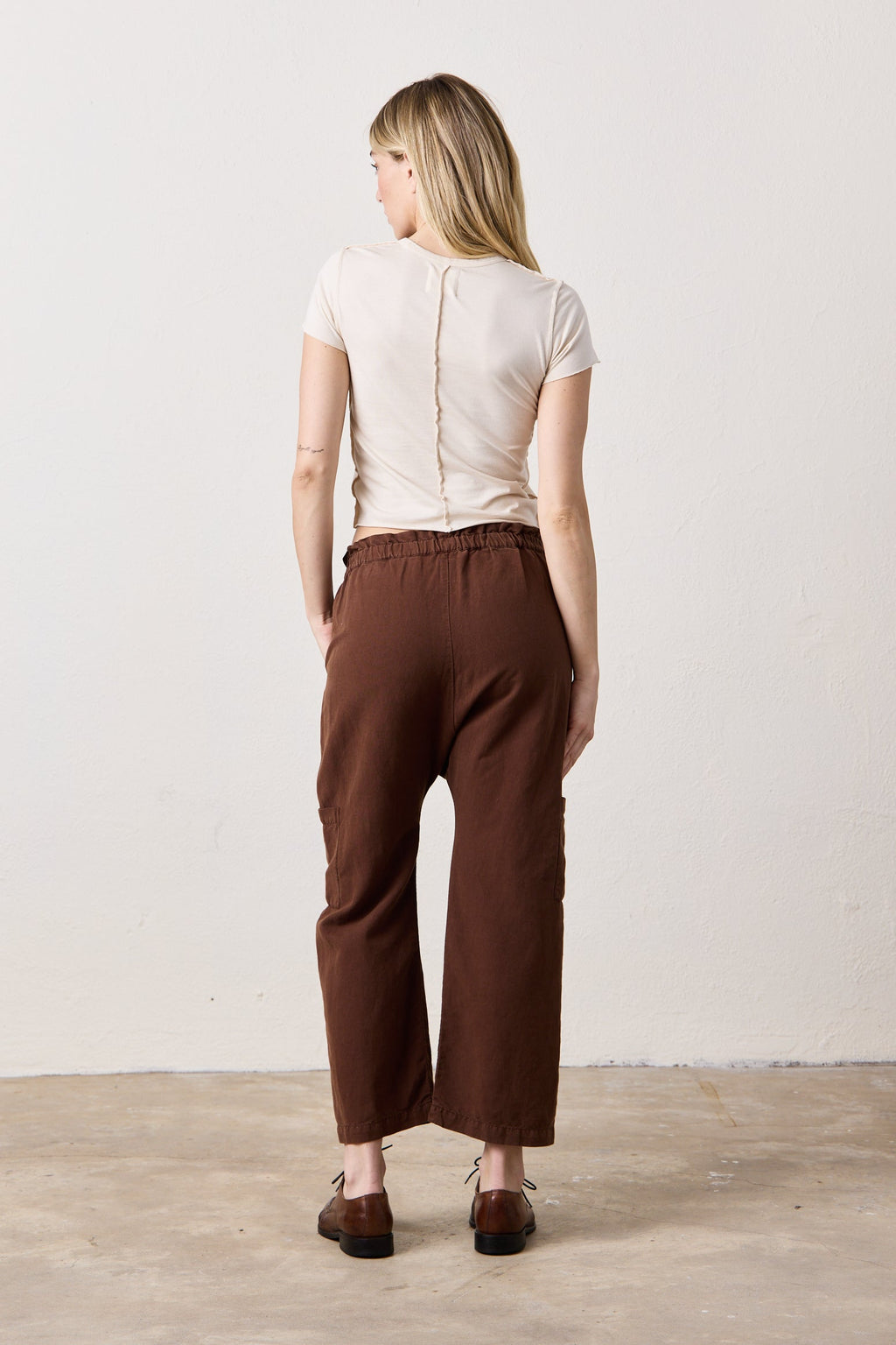 Tara Lux Jersey Mini Crew Tee