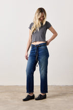 Tara Lux Jersey Mini Crew Tee