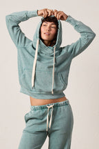 Lisse Fitted Vintage Terry Hoodie