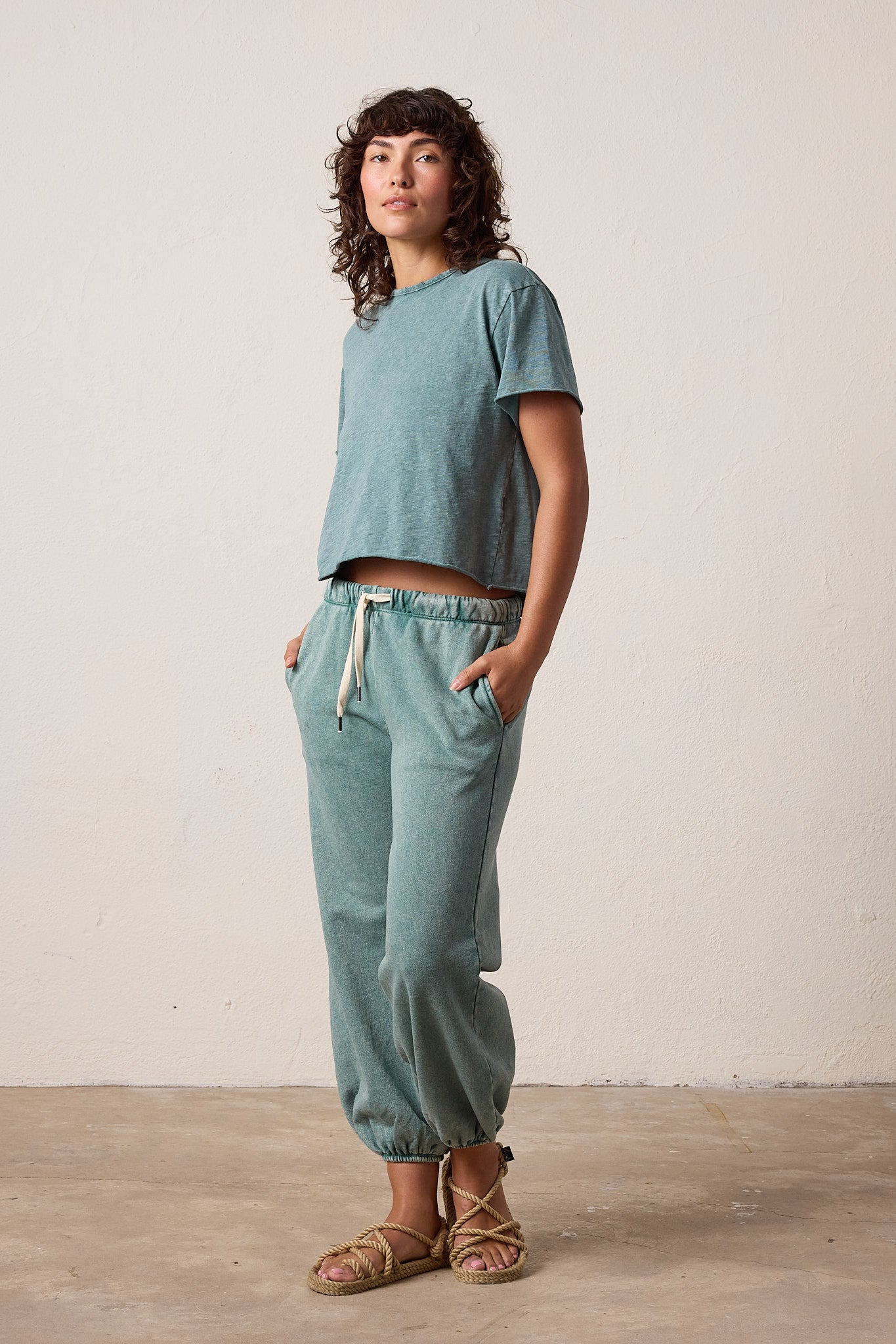 Harper Boxy Slub Jersey Tee