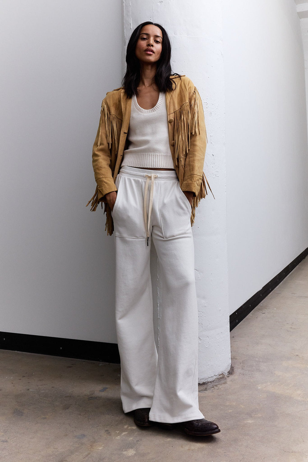 Valeria Cotton Sweater Tank