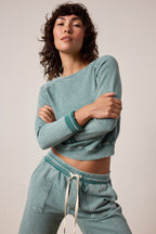 Saguro Chic Vintage Terry Sweatshirt