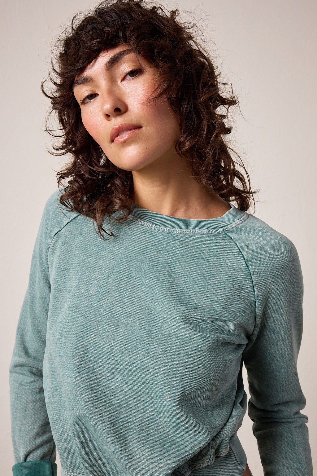 Saguro Chic Vintage Terry Sweatshirt