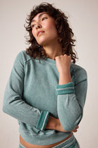 Saguro Chic Vintage Terry Sweatshirt