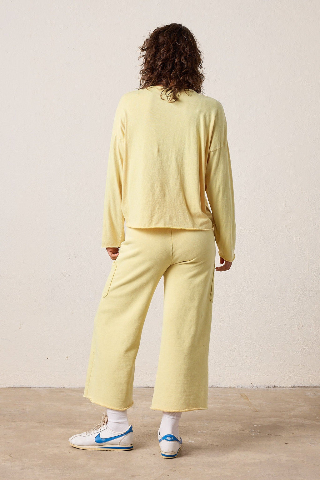 Lennon Boxy Fit Fine Jersey Tee