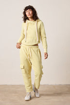 Mateo Drop Rise Cargo Loop Terry Sweatpant