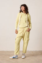 Mateo Drop Rise Cargo Loop Terry Sweatpant