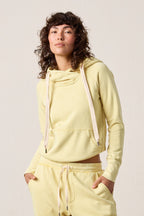 Lisse Fitted Loop Terry Hoodie