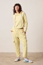 Mateo Drop Rise Cargo Loop Terry Sweatpant