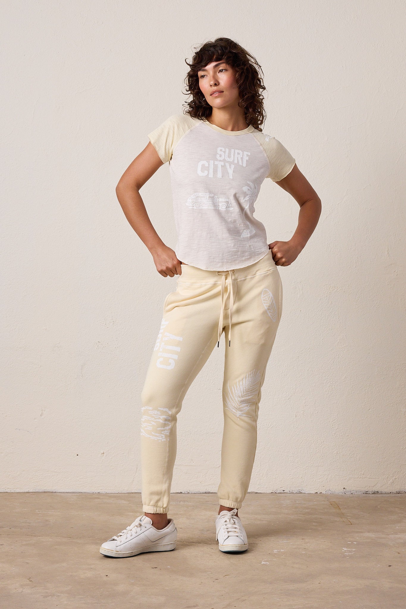 Sayde Slim Loop Terry Surf City Sweatpant