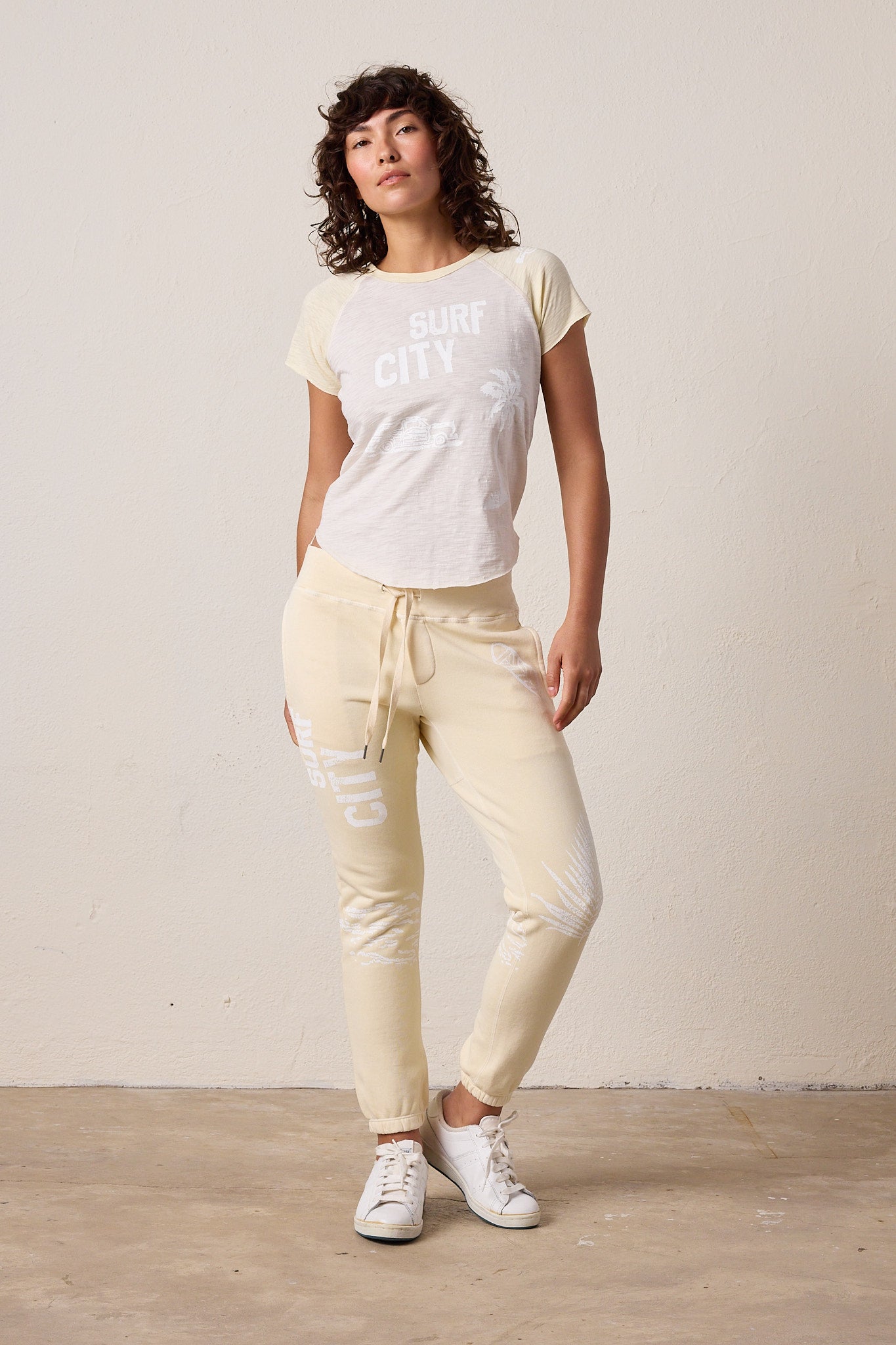 Sayde Slim Loop Terry Surf City Sweatpant