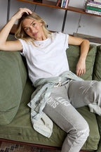 Harper Torn Boxy Slub Jersey Tee