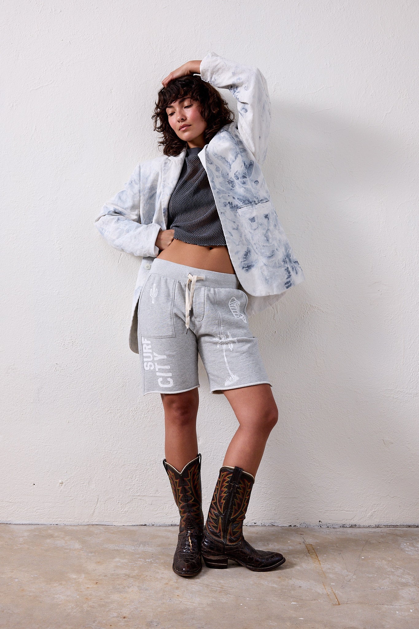 Jen Vintage Surf City Terry Short