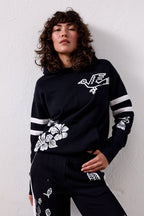 Ellis Relaxed Loop Terry Hula Hoodie