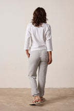 Isabella High Waist Vintage Terry Surf City Sweatpant