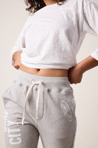 Isabella High Waist Vintage Terry Surf City Sweatpant