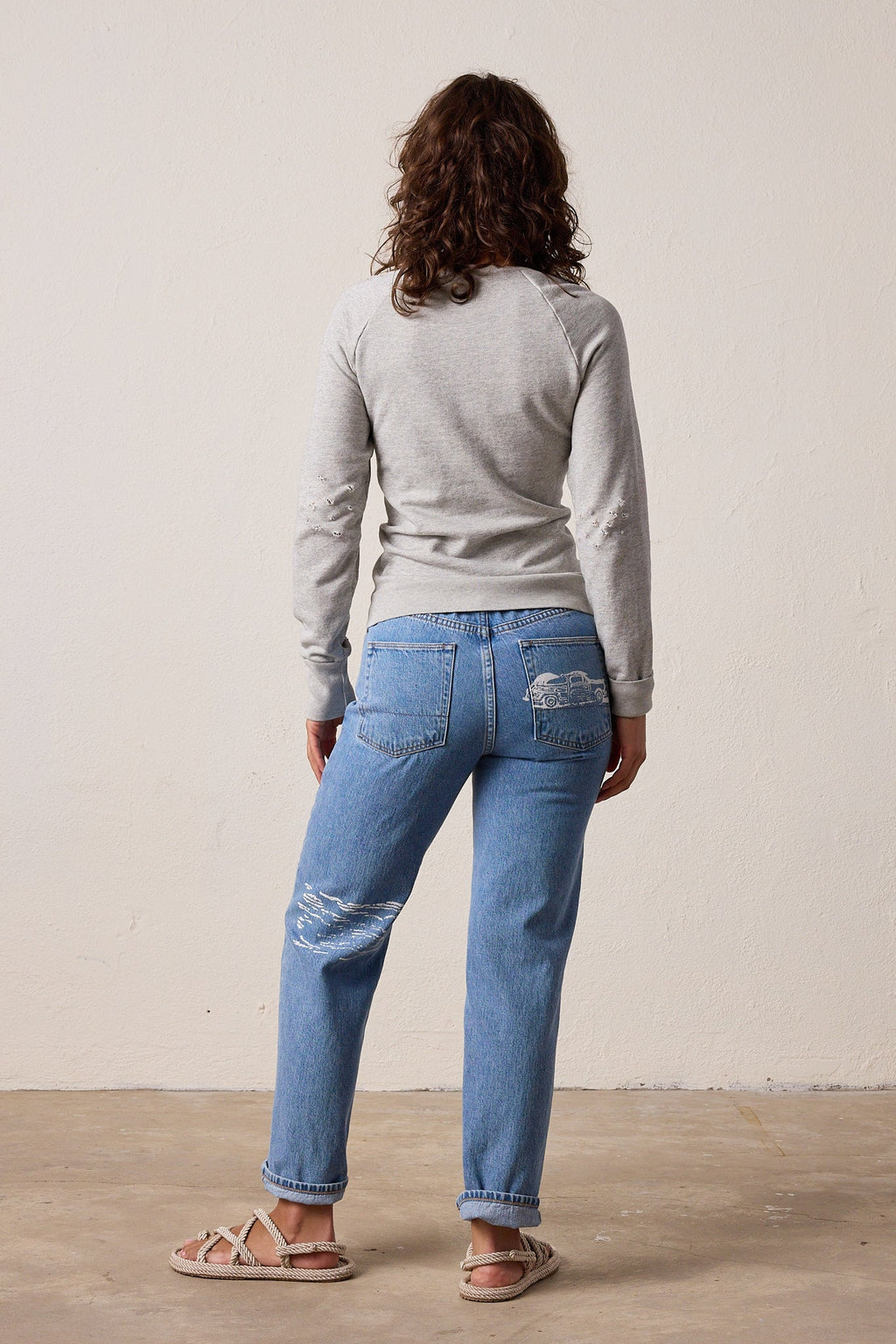 Owen Mid Rise Slim Straight Surf City Jean