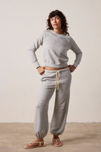 Saguro Chic Torn Vintage Terry Sweatshirt