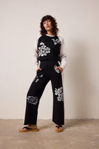 Marco Crop Loop Terry Hula Sweatshirt