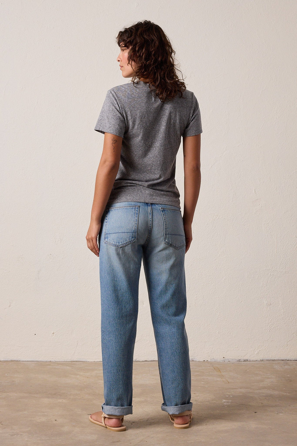 Billy Relaxed Melange Jersey Tee