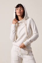 Lisse Fitted Loop Terry Hoodie