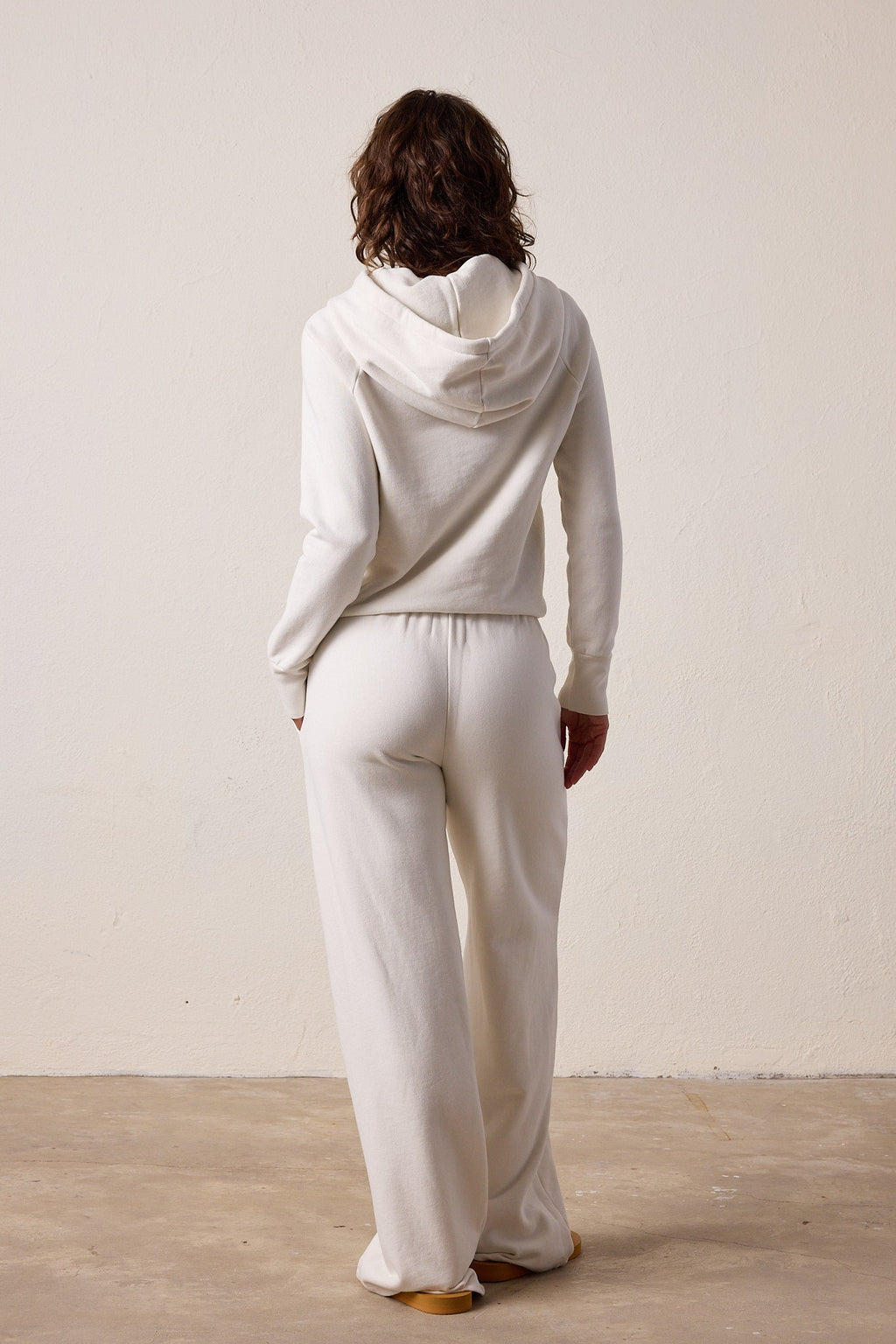 Lisse Fitted Loop Terry Hoodie