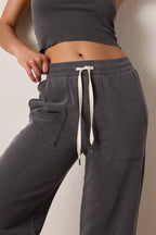 Franky Wide Leg Loop Terry Sweatpant