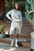 Raven Wide Leg Loop Terry Culotte