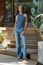 Alexa Fitted Rib Tank